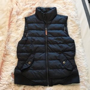 Navy blue vest